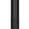 Черный мини-вибратор Rick с пультом - 8,6 см.