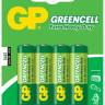 Батарейки солевые GP GreenCell AAA/R03G - 4 шт.