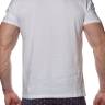 Хлопковая мужская футболка с круглым вырезом