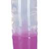 Прозрачно-фиолетовый гелевый фаллоимитатор Ready Mate - 19 см.