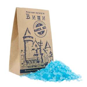 Соль для ванн  Мировые курорты - Виши  - 400 гр.