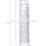 Прозрачный фаллоимитатор Ramot - 22 см.