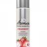 Массажное масло JO Aromatix Massage Oil Strawberry с ароматом клубники - 120 мл.