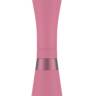 Розовый вибратор-кролик Indeep Theona - 21,5 см.