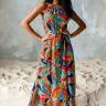 Длинное платье прямого силуэта Dominica