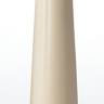 Бежевый вибратор с шаровидной мягкой головкой IROHA Rin Akane - 14,8 см.