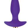 Фиолетовая коническая анальная пробка Sweet Toys - 10,5 см.