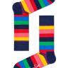 Яркие полосатые носки унисекс Stripe Sock